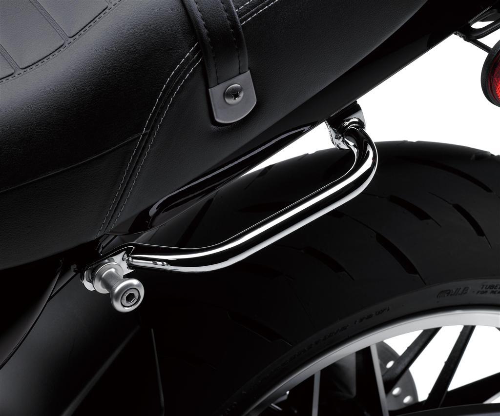 Chromowane uchwyty boczne pasażera do Z900RS