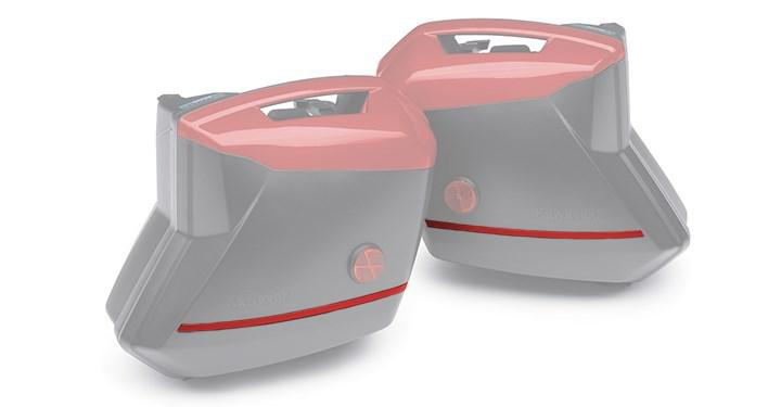 Zestaw pasków ozdobnych Candy Fire Red (816)