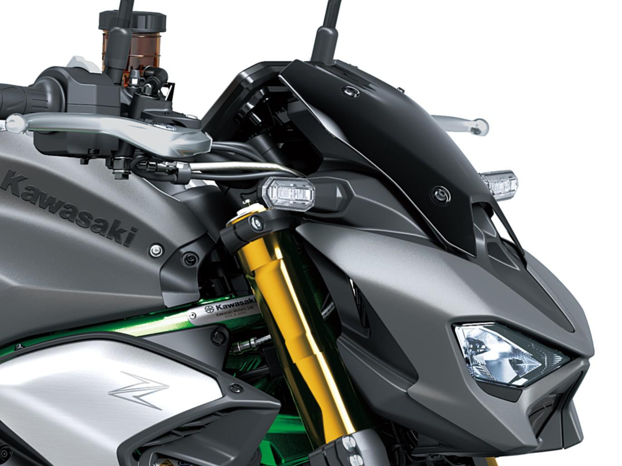 Kompaktowe reflektory LED i dynamiczny, zwarty przód