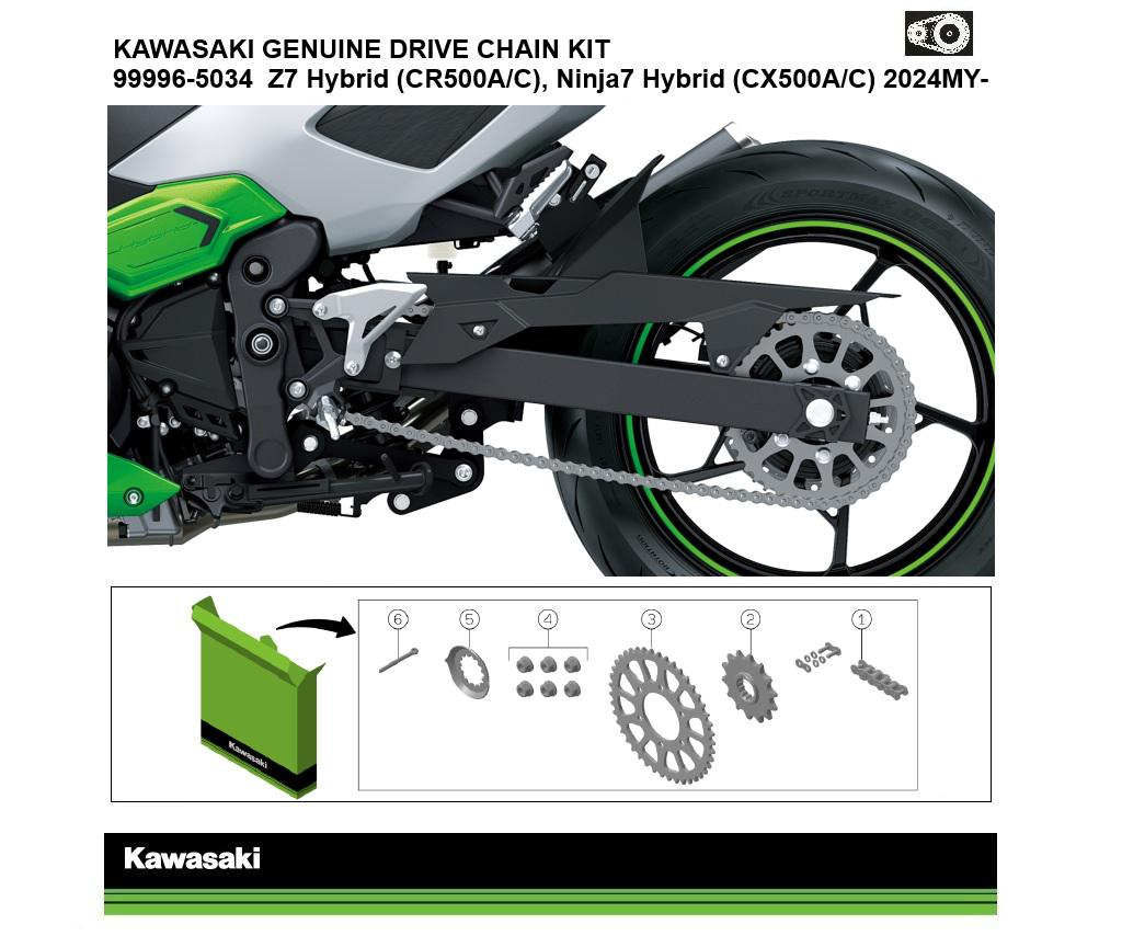 Zestaw napędowy do Ninja Z-7 Hybrid/ Z-7 Hybrid