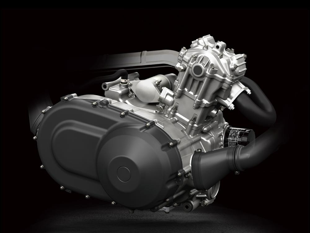 Potężny i łatwy w obsłudze silnik jednocylindrowy o pojemności 443 cm3