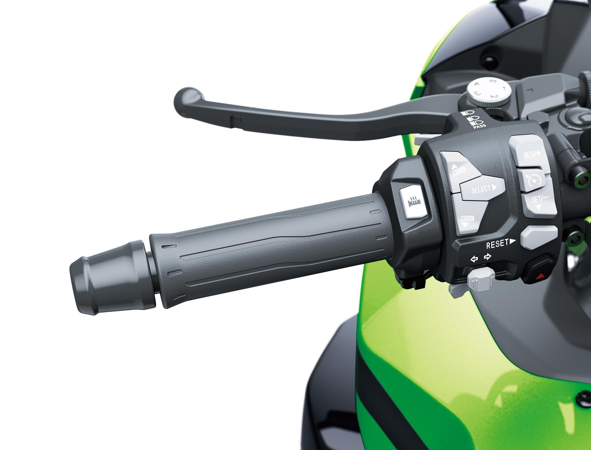 Podgrzewane manetki (Ninja 1100SX)