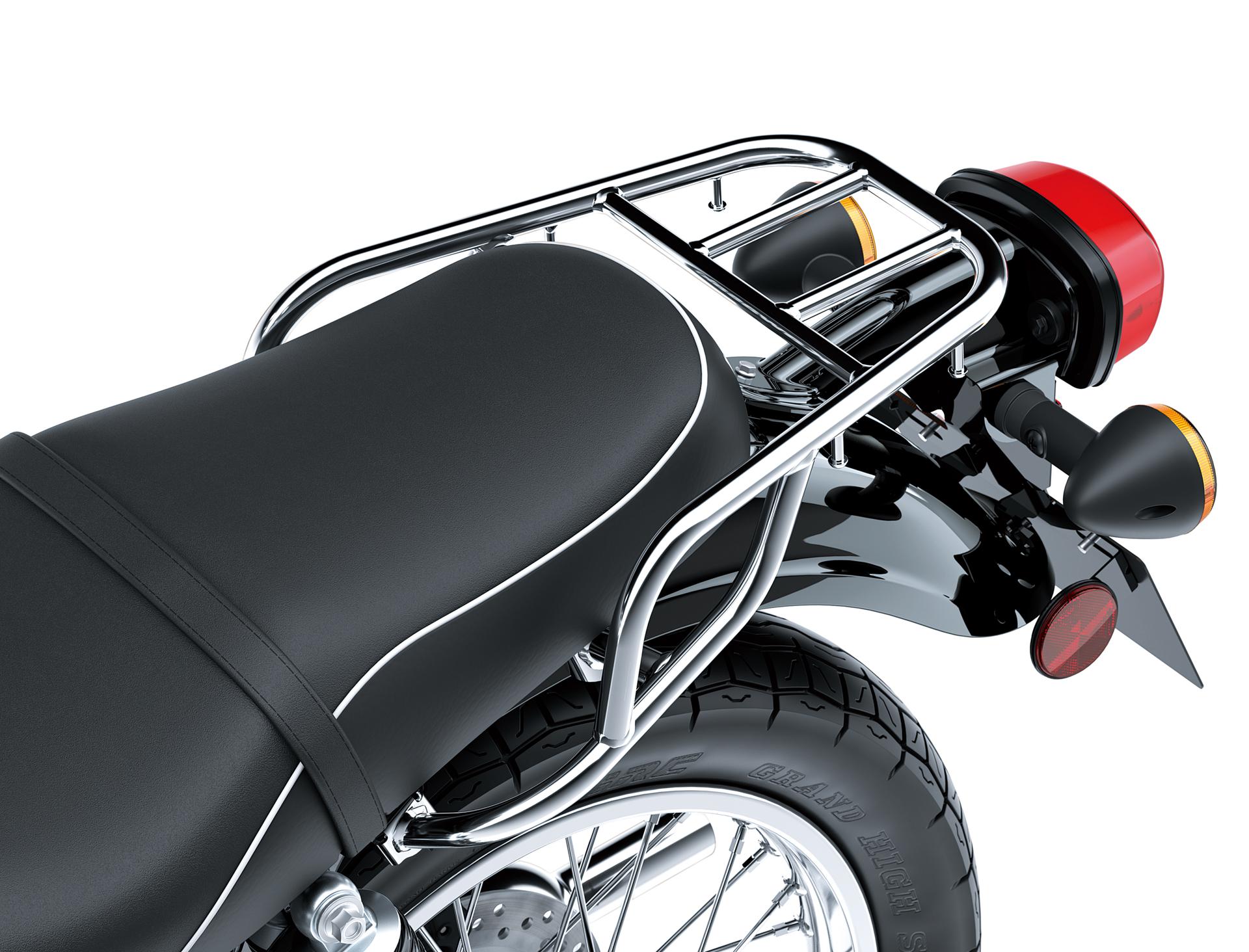 Chromowany bagażnik (W230)