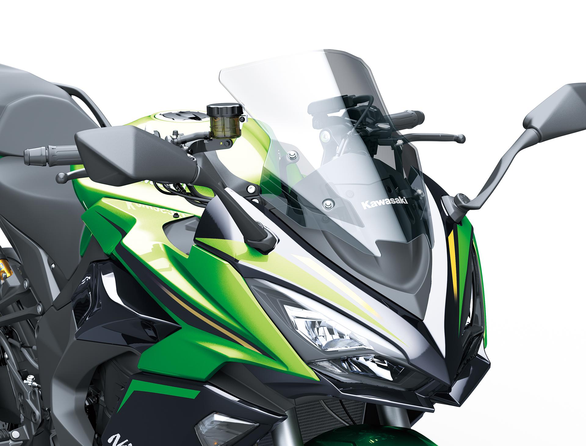 Przyciemniana owiewka do Ninja 1000SX i Versys 650