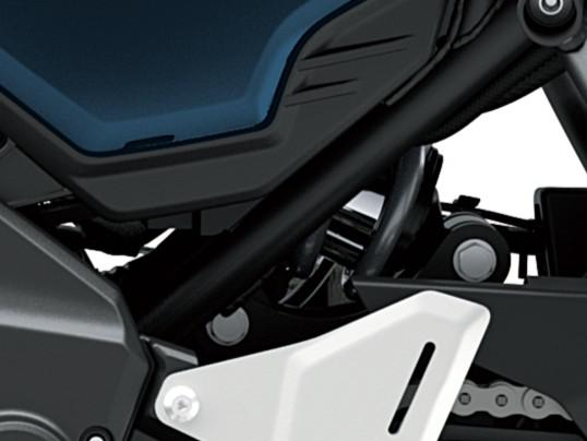 Poziome tylne zawieszenie typu Backlink