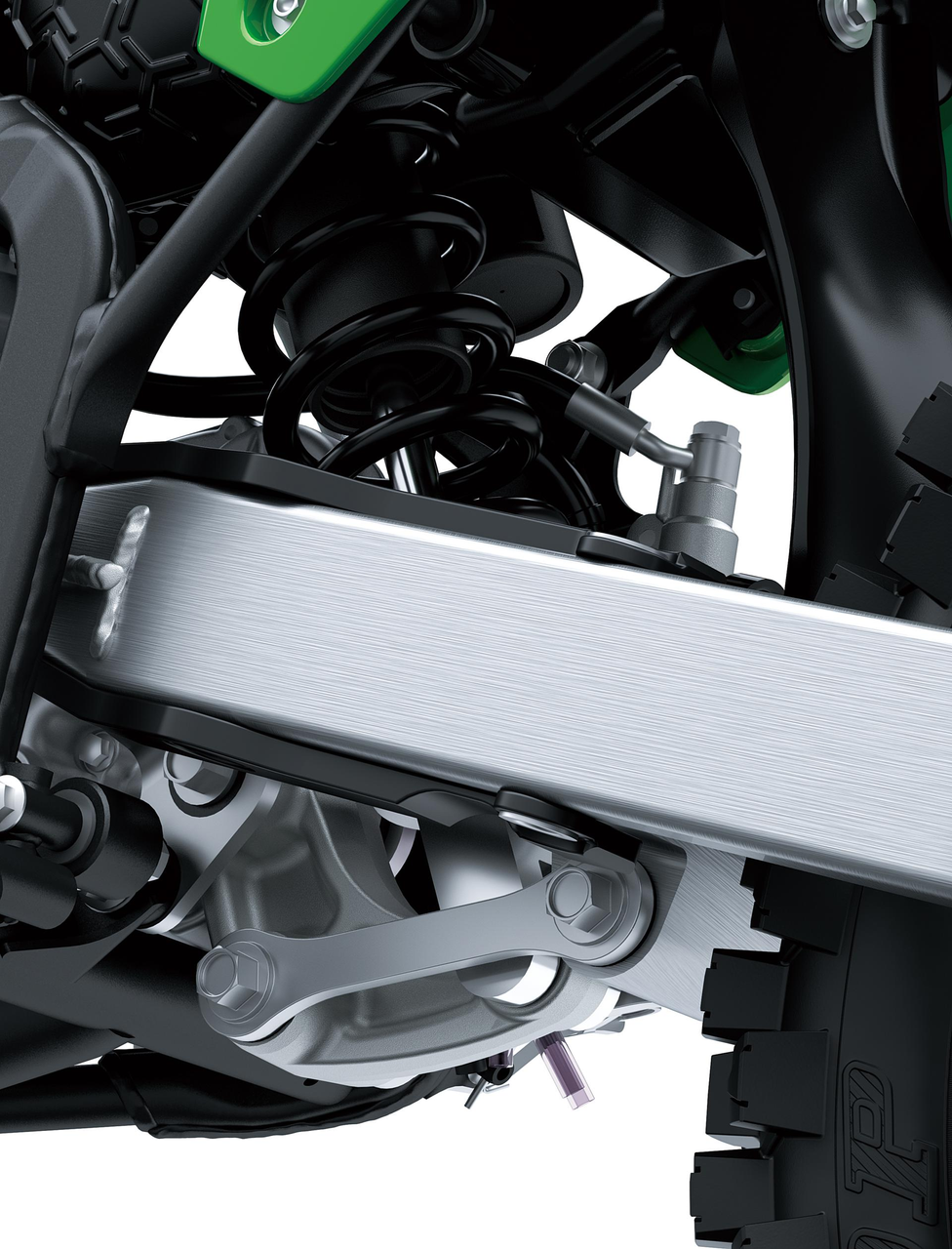 Zawieszenie w stylu dużych motocykli