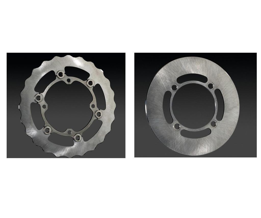 Pełna tarcza hamulcowa tylna (KX85)