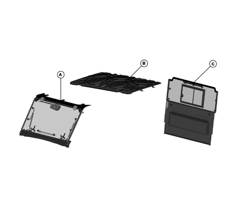 Półkabina (MULE PRO-DX)