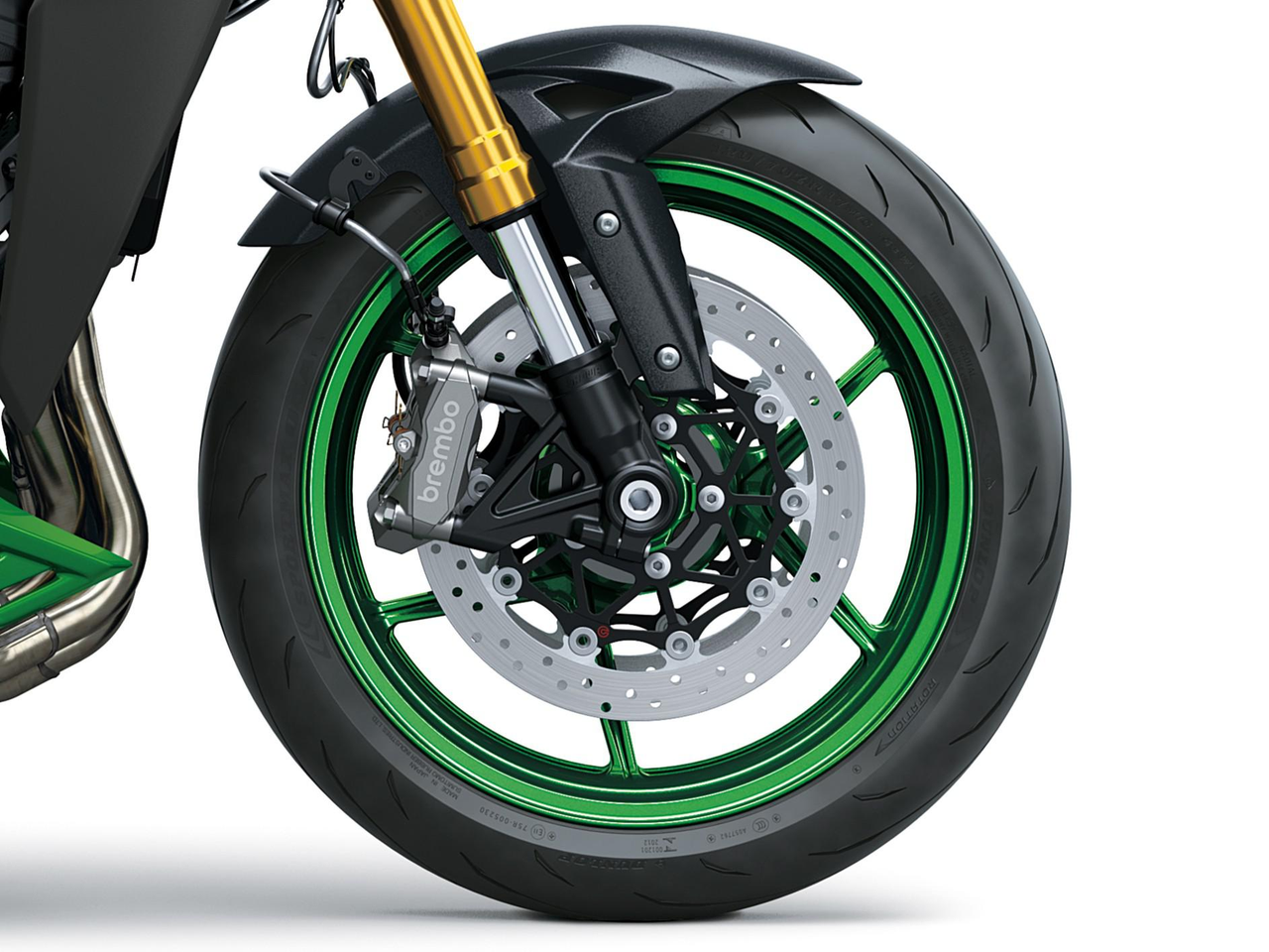 Przednie hamulce Brembo i zawieszenie Öhlins